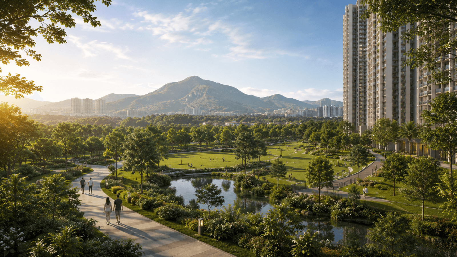 Landscaped Greens