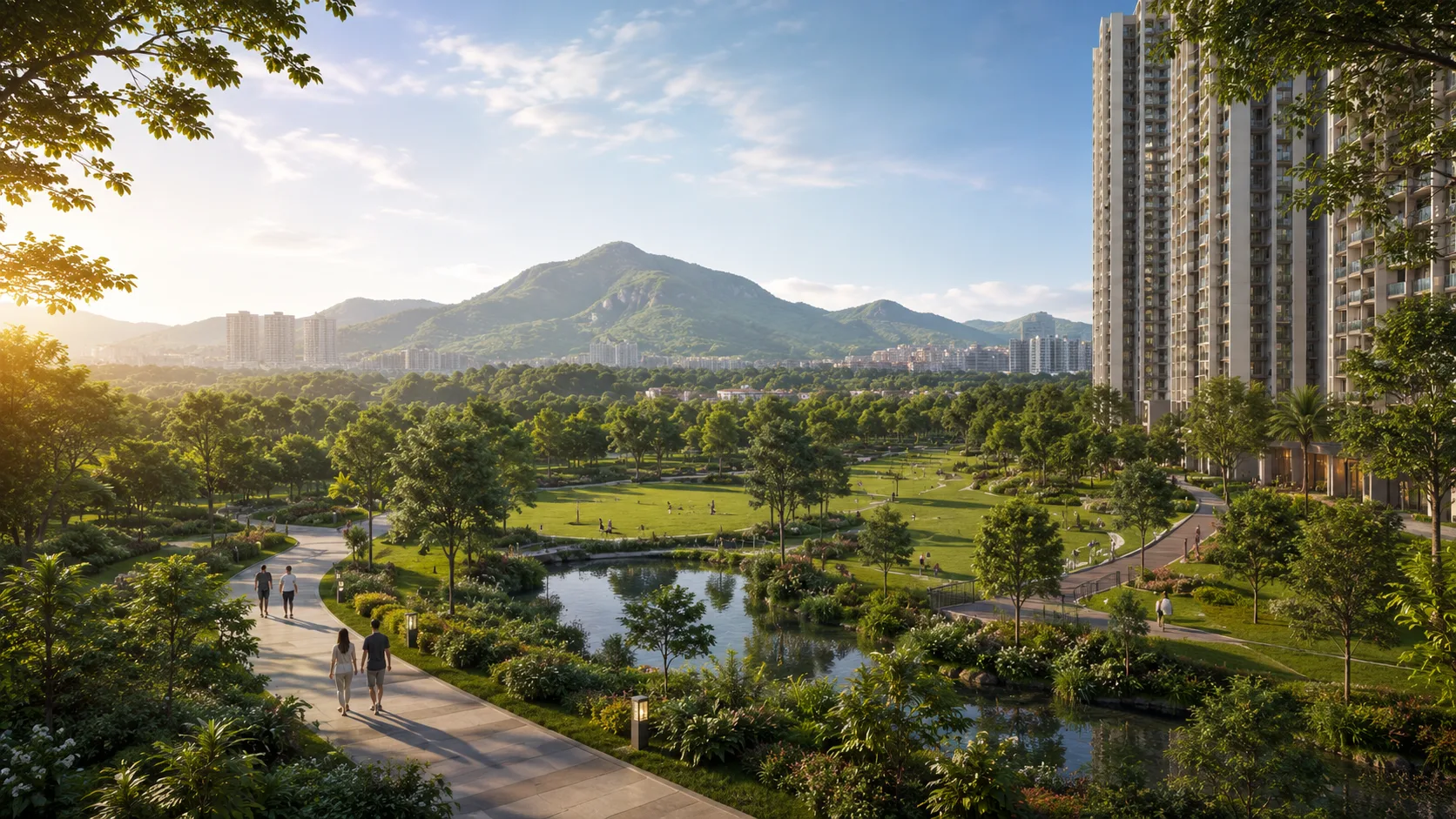 Landscaped Greens