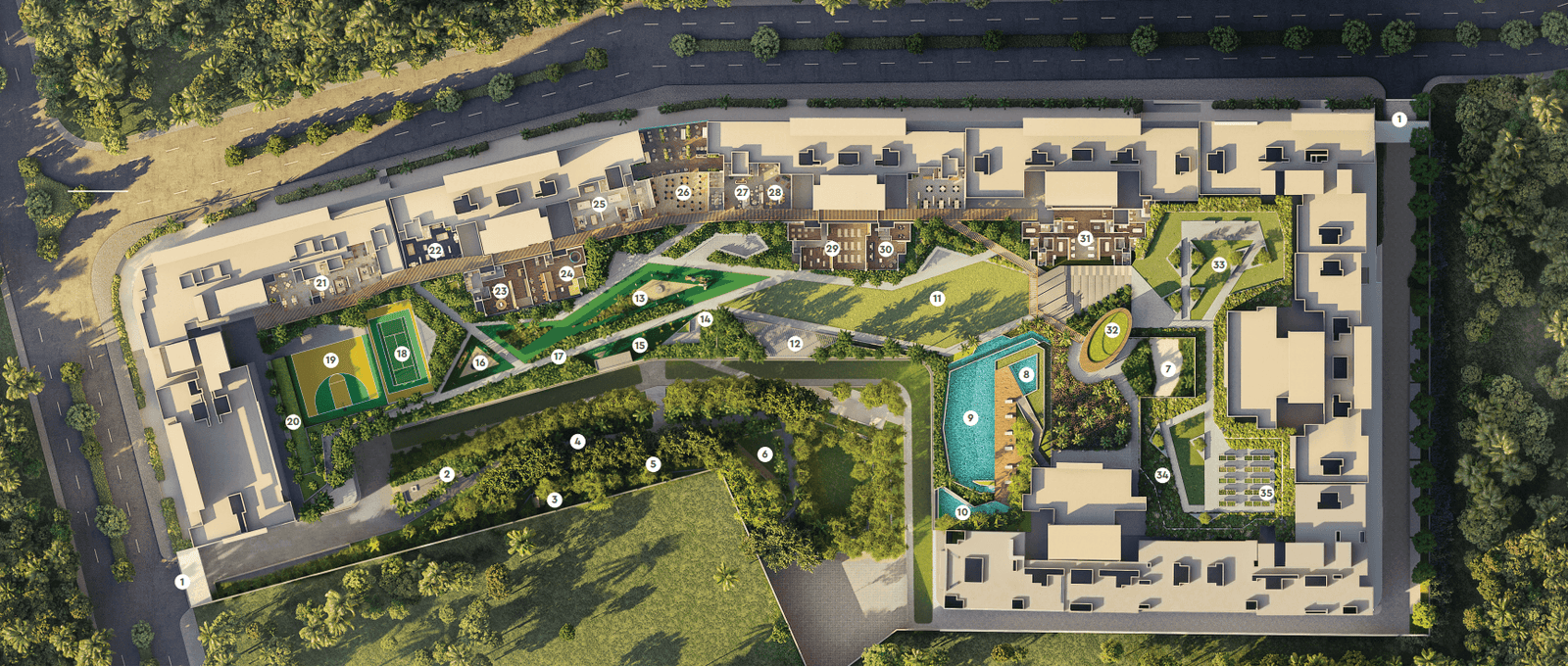 Godrej Varanya Kharghar Master Plan Layout