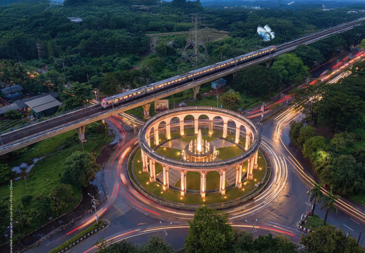 Godrej Varanya Kharghar Location Near Utsav Chowk Metro